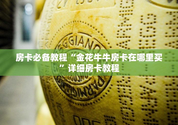 房卡必备教程“金花牛牛房卡在哪里买”详细房卡教程