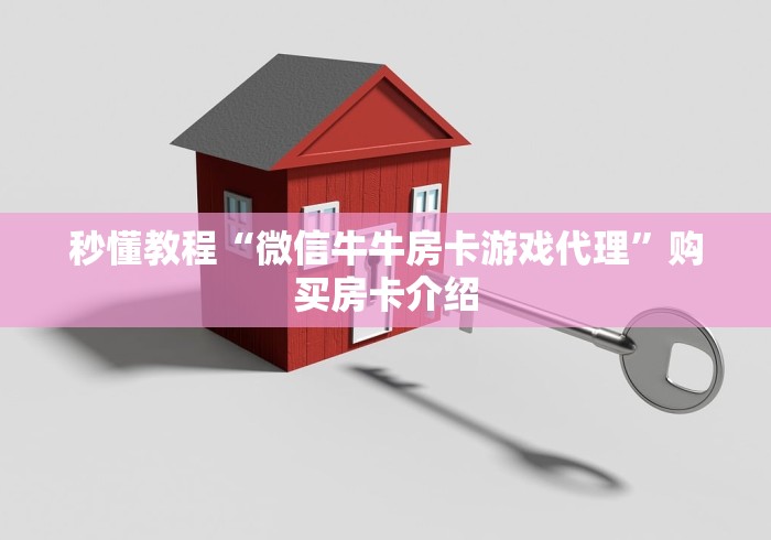 秒懂教程“微信牛牛房卡游戏代理”购买房卡介绍 秒懂教程“微信牛牛房卡游戏代理”购买房卡介绍