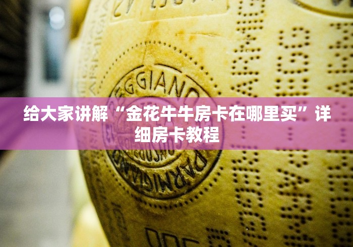 给大家讲解“金花牛牛房卡在哪里买”详细房卡教程