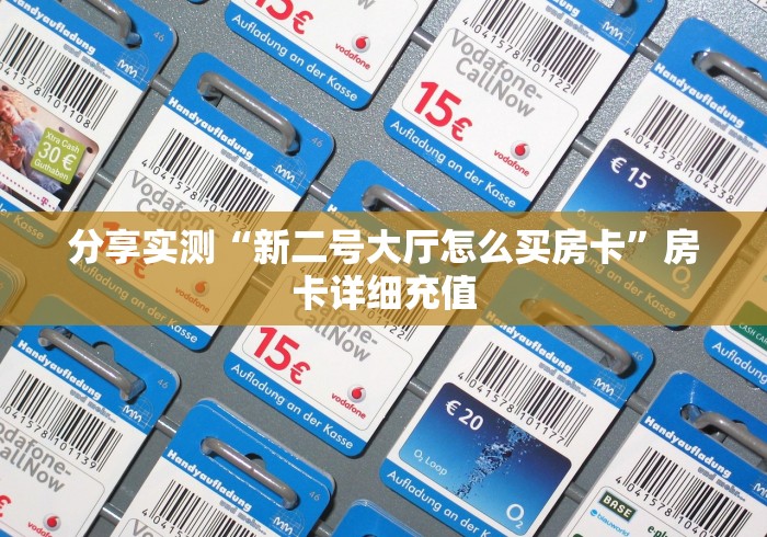 分享实测“新二号大厅怎么买房卡”房卡详细充值